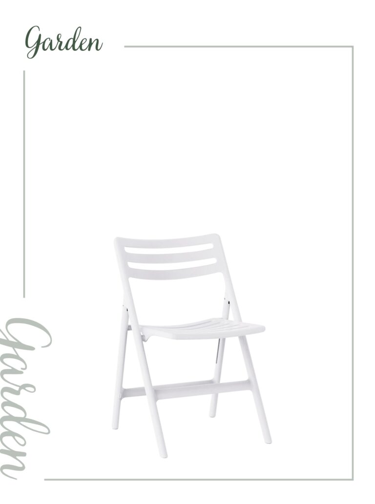 Garden folding chair
